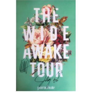 Autographed Parachute Band Poster